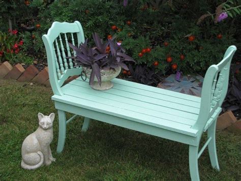 Build A Garden Bench From Two Old Dining Chairs Diy Projects For