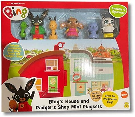 Bing House Playset Padgets Shop House And Padgets Shop Mini Toys