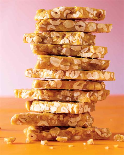 Place on wax paper, and let harden. Classic Peanut Brittle Recipe | Martha Stewart