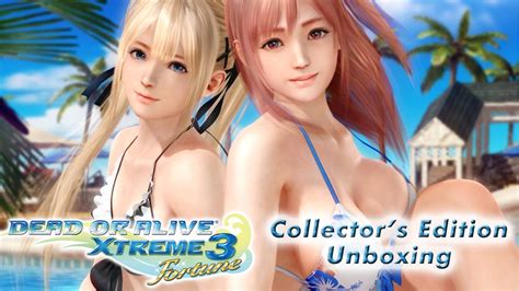 Dead Or Alive Xtreme 3 Fortune Collectors Edition Unboxing Youtube