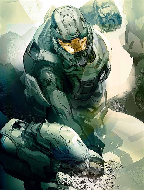 Take A Look At The Art Of Halo 4 Ign Halo Armor Halo Spartan Halo
