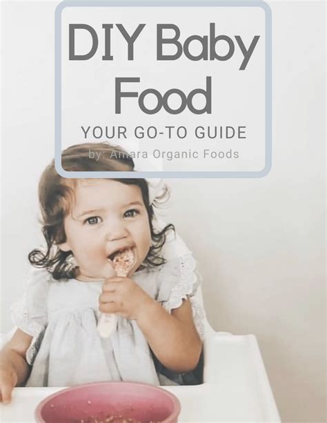 Diy Baby Food Guide How To Make Your Own Baby Food Purees Amara