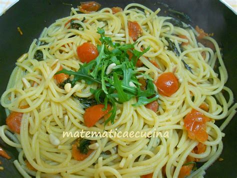 M tematicaecucina Spaghetti Pomodorini e Rucola
