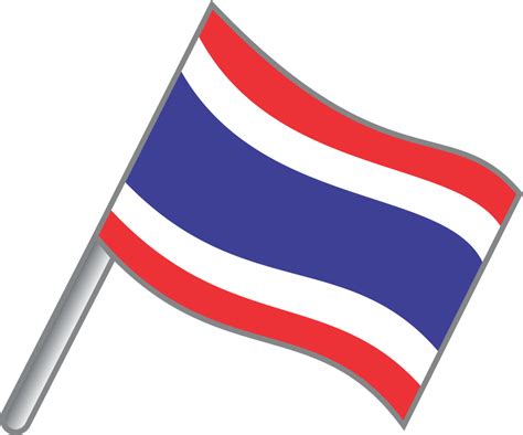 Thailand Flag Icon Png 22102633 Png
