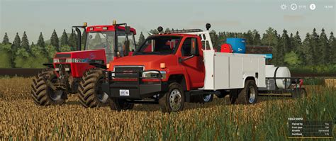 2005 Gmc Topkick Service Truck V10 Fs19 Farming Simulator 19 Mod