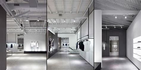 Theory Store By Nendo Los Angeles California Retail Design Blog