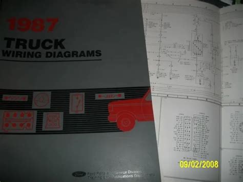 1987 Ford Cargo Big Trucks Wiring Diagrams Schematics Set 1999 Picclick