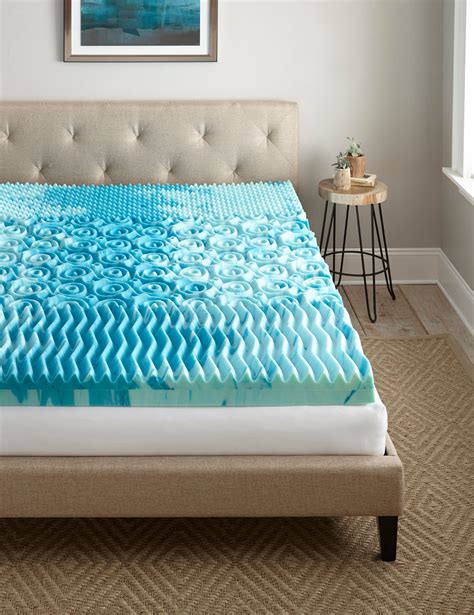 • gel mattress toppers feature cooling airflow, which means you'll sleep comfortably through the night. Contura 4 Inch GelLux Gel Infused Cooling Foam Mattress ...