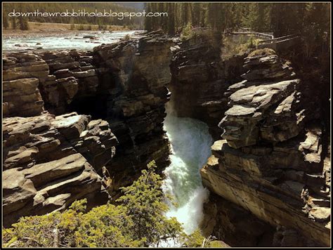 Down The Wrabbit Hole The Travel Bucket List Athabasca Falls Of