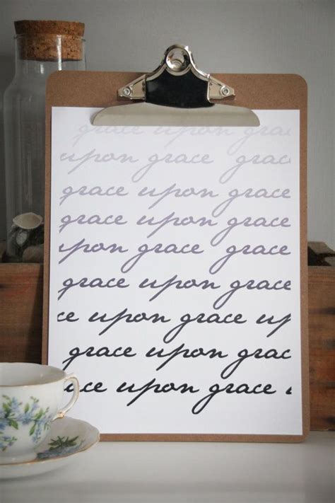 Grace Upon Grace Wall Decor By Thewhitecanvases On Etsy Wall Decor