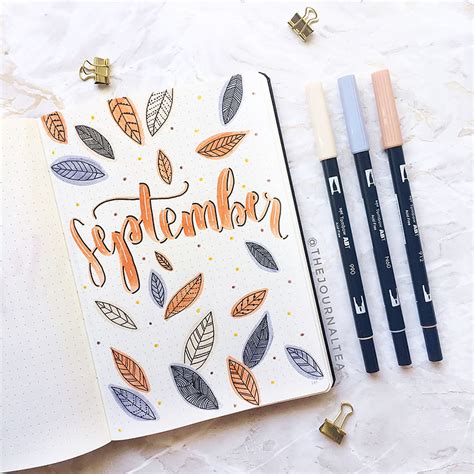 27 Amazing Fall Bullet Journal Ideas To Try Out This Year Juelzjohn