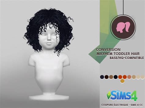 Mayhem Toddler Hair Redheadsims Cc