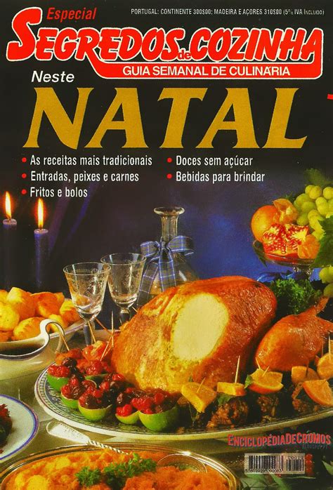 Enciclopédia de Cromos Segredos de Cozinha Especial Natal 1995