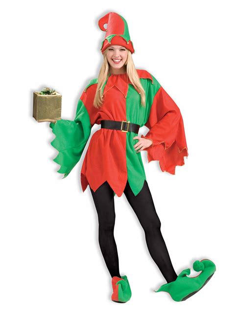 Adult Santas Helper Unisex Elf Costume 3999 The Costume Land