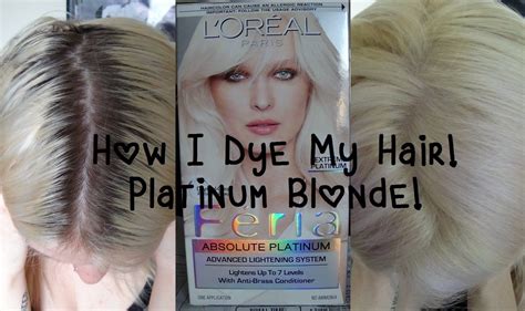 Platinum Blonde Hair Color Chart