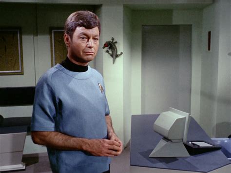 Star Trek Is There A Reason Dr Mccoy Has A Decorative Lizard Thing