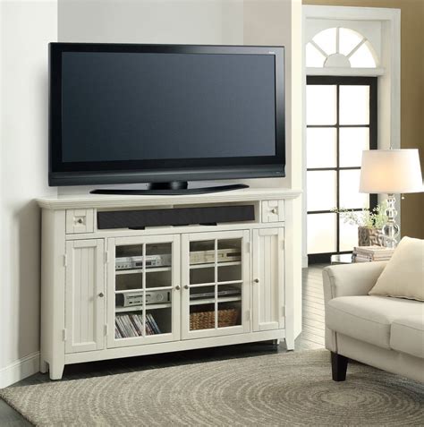 Tidewater 62 In Corner Tall Tv Console Tid62cr By Parker House At