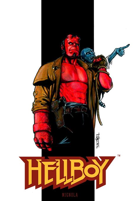 Hellboy From Mignola By Thegerjoos On Deviantart Hellboy Wallpaper