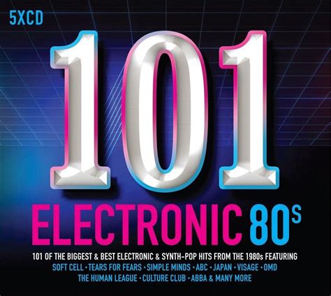101 Electronic 80s Various Cd Album Muziek
