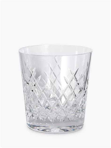 Soho Home Barwell Crystal Cut Rocks Glasses 300ml Set Of 2 At John Lewis And Partners