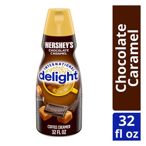 International Delight Hersheys Chocolate Caramel Coffee Creamer 32 Fl