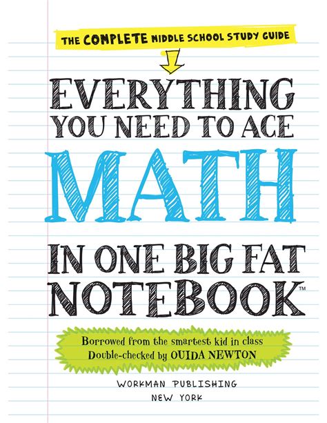 Everything You Need To Ace Math In One Big Fat Notebook E Books Max30