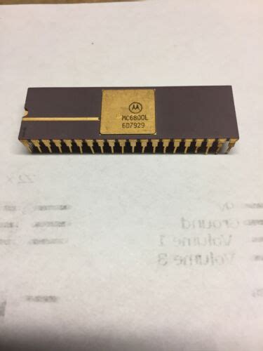 Motorola Mc6800l 6800 8 Bit Microprocessor Sbdip40 X 1pcのebay公認海外通販｜セカイモン