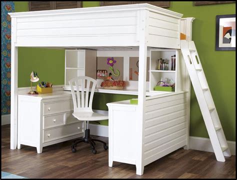 Most of us love sometimes the loftiest ideas are the best; Full Size Loft Bed with Desk and Stairs | Bunk bed with ...