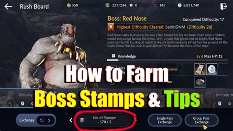 Now that you're familiar with the origins of the game, let us get down to the basics. Black Desert Mobile How to Farm Boss Stamps & Tips - YouTube