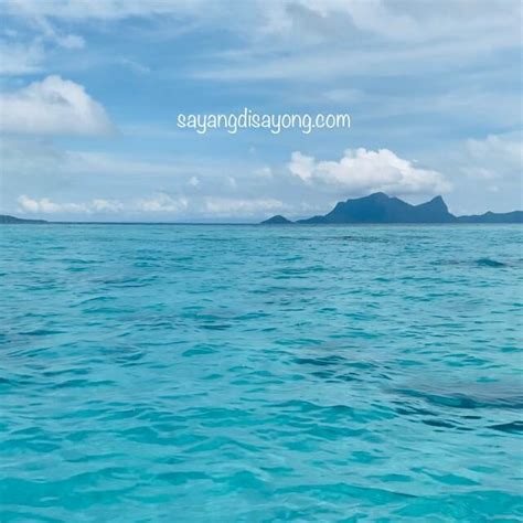 Pengalaman Hiking Di Pulau Bohey Dulang Sabah Sayang Di Sayong