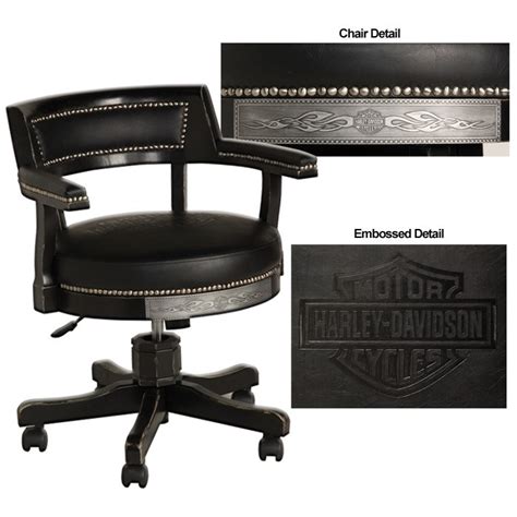 Table and chairs also sold separately. Pin on Harley-Davidson Gifts, Furniture and Decor