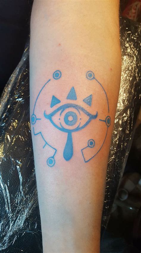 Zelda Sheikah Eye Tattoo Zelda Tattoo Eye Tattoo Tattoos