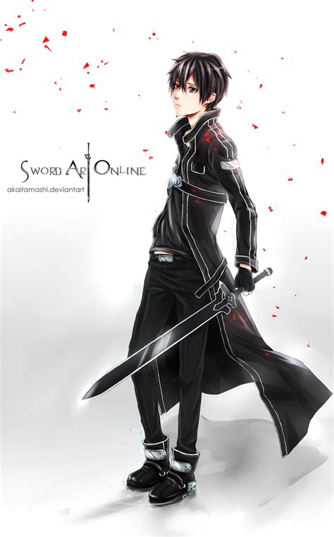 Sword Art Online Kirito By Akaitamashi On Deviantart