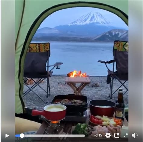 Camping Near Mount Fuji 🏕🗻🇯🇵 Outdoor Food Outdoor Cooking Outdoor