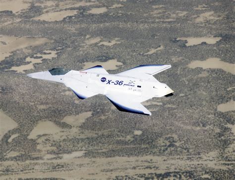 Nasa Armstrong Fact Sheet X 36 Tailless Fighter Agility Research Airc