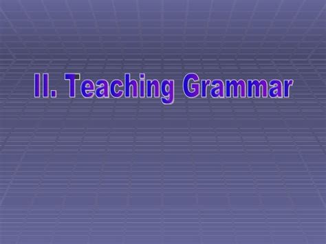 Grammar Ppt