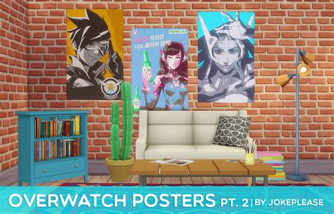 Anime Posters Sims 4 Cc