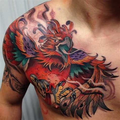 20 Phoenix Tattoo Design Best Tattoo Ideas Cool Chest Tattoos Phoenix Tattoo For Men Chest
