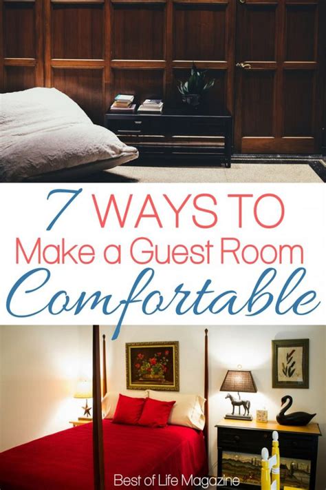 7 Ways To Make A Guest Room Comfortable The Best Of Life Magazine