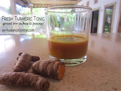 How To Make A Healing Tonic From Fresh Turmeric Fresh Turmeric