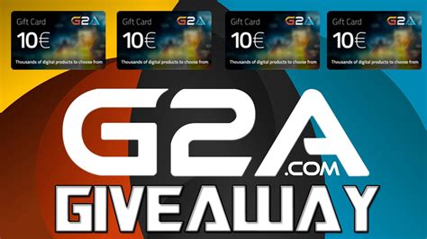 Can i use one on g2a through the check out or just add it to g2apay? TIAGOVSKI & G2A GIVEAWAY - 4X 10€ GIFT CARD ! - YouTube