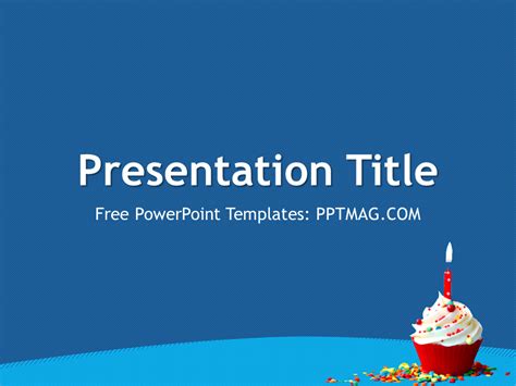 Free Birthday Powerpoint Template Pptmag