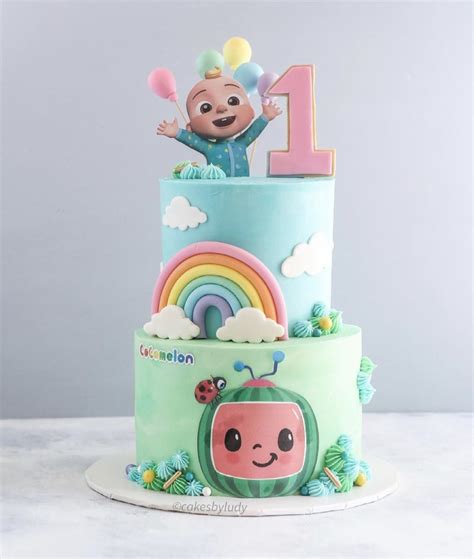 Pin By Gargi Chhoker On Cocomelon Cake Kids Birthday Party Cake