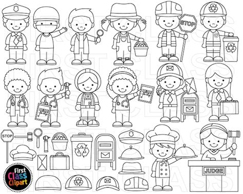 Work Clipart Black And White