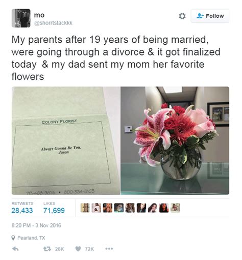 Heart Rending Picture Of Divorce Flowers Goes Viral Deadline News