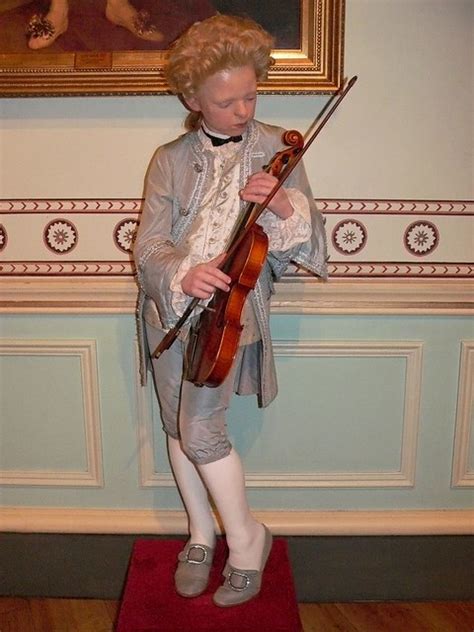 Young Prodigy Wolfgang Mozart At Madame Tussauds In London 1 A Photo