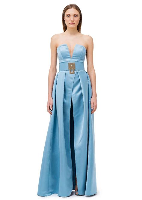Check out our elisabetta franchi selection for the very best in unique or custom, handmade pieces from our winter hats shops. Vestito lungo con spacco frontale Elisabetta Franchi ...