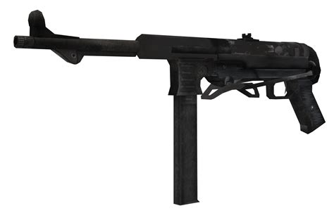 Image Mp40 Model Wawpng Call Of Duty Wiki Fandom Powered By Wikia