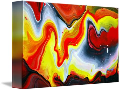 Fluid Abstract Painting By Mark Chadwick
