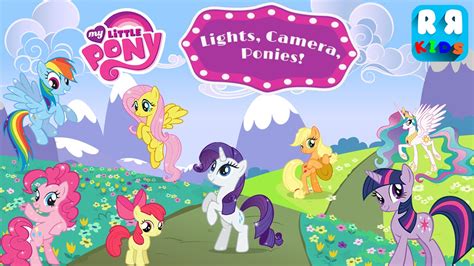 My Little Pony Lights Camera Ponies New Best Apps For Kids